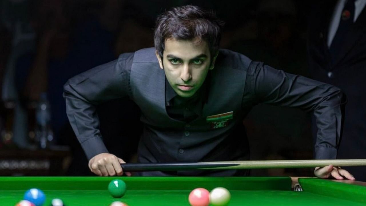 In the second frame, Advani posted a break of 50 points and obtained a comfortable 2-0 lead. Credit: Twitter/@PankajAdvani247