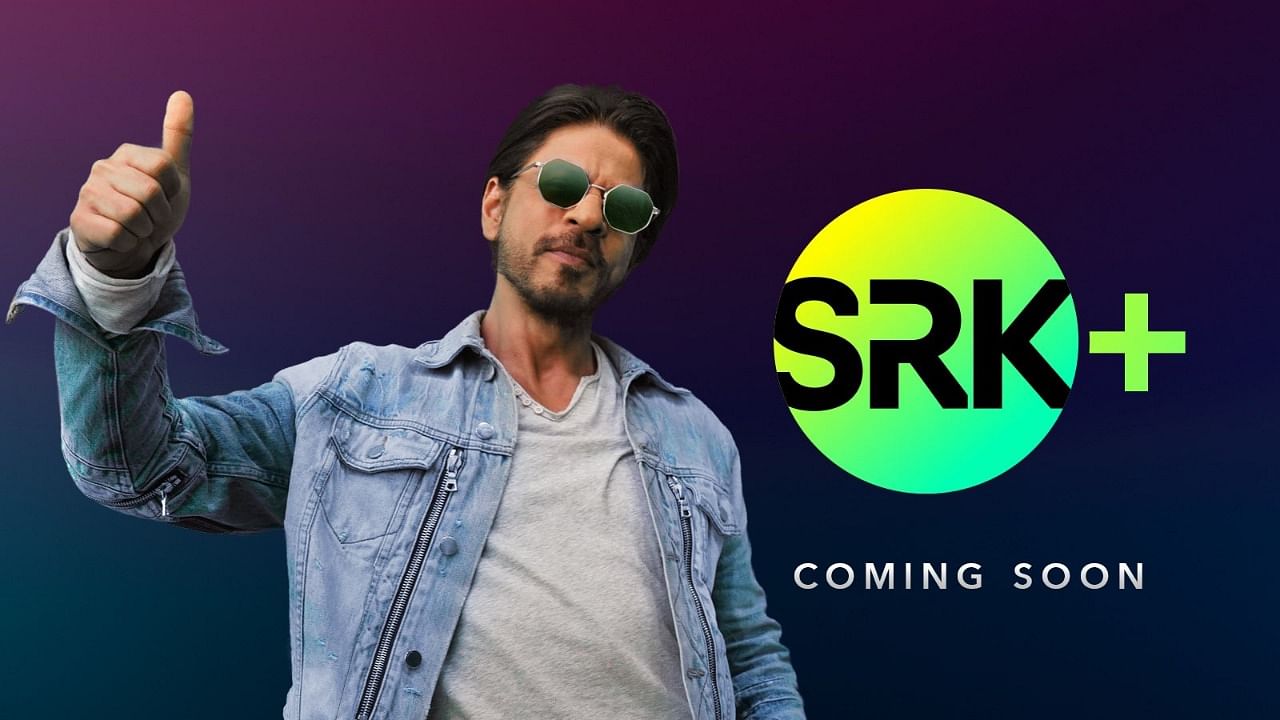 Shah Rukh took to Twitter and shared an announcement poster, which read "SRK+, coming soon". Credit: Twitter/@iamsrk