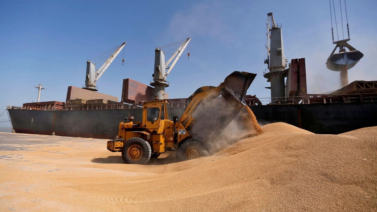 Extra warehousing capacity was being created near ports to ensure faster turnaround times for railway wagons that transport grain. Credit: Reuters File Photo