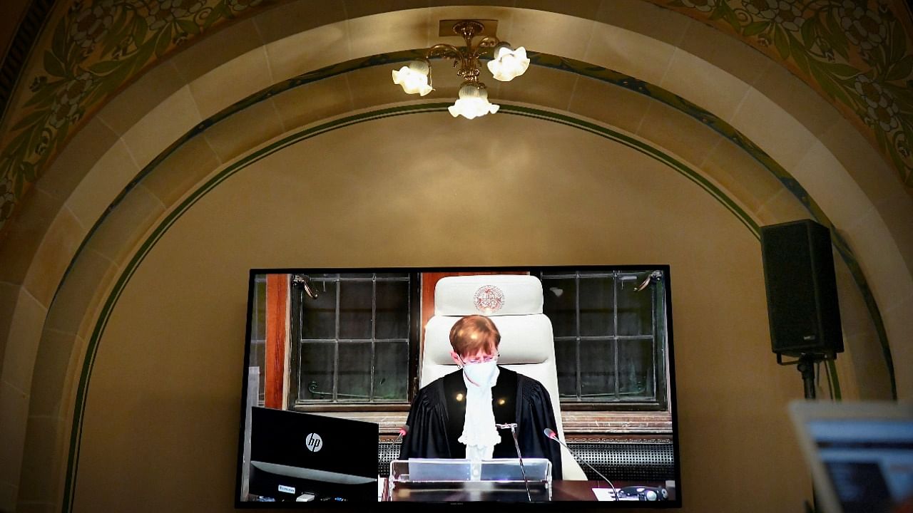 Presiding judge Joan Donoghue. Credit: Reuters Photo