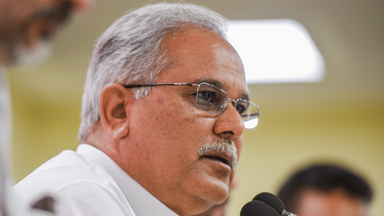 Chhattisgarh Chief Minister Bhupesh Baghel. Credit: PTI Photo