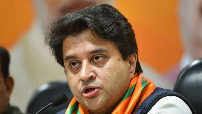 Union Civil Aviation Minister Jyotiraditya Scindia. Credit: PTI File Photo