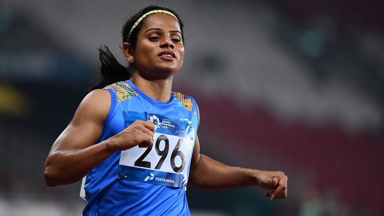 India's Dutee Chand. Credit: AFP File Photo