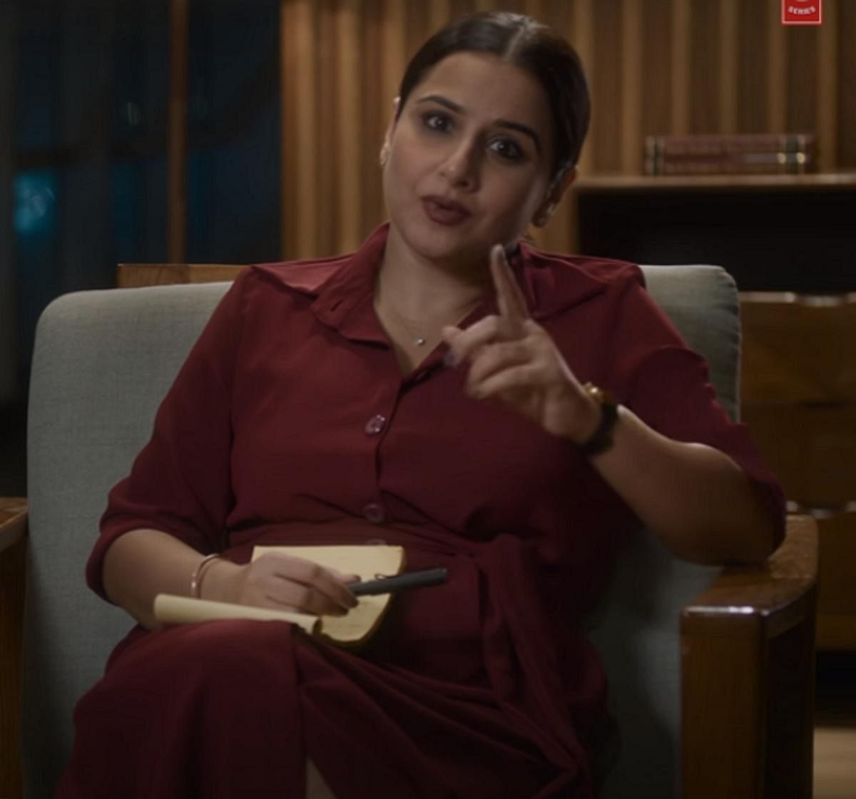 Vidya Balan is convincing as a person battling guilt.