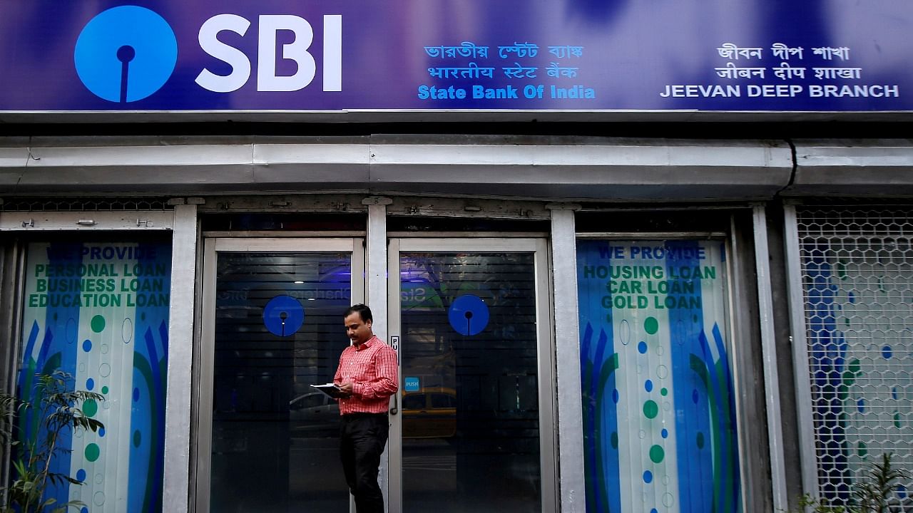 State Bank of India (SBI) has put up a total of 12 bad assets for sale during this month to April 13. Credit: Reuters Photo