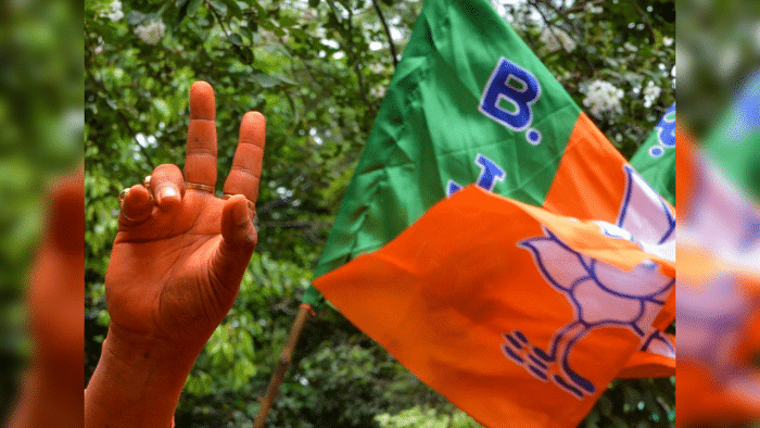 The Yogi Adityanath-led BJP government’s re-election in Uttar Pradesh has given the saffron party’s unit in Karnataka some confidence. Credit: AFP Photo