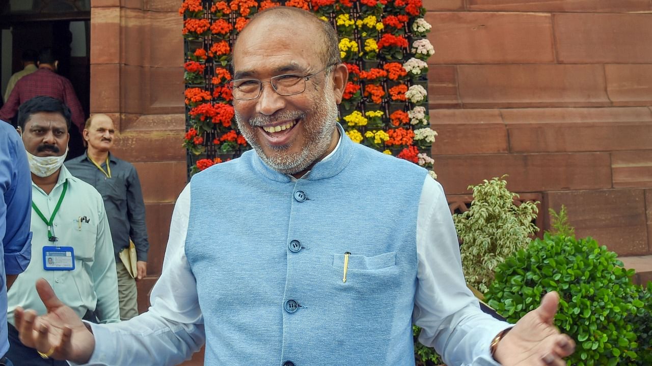 Manipur Chief Minister N Biren Singh. Credit: PTI Photo