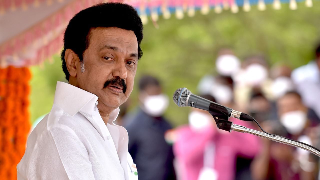 Tamil Nadu Chief Minister M K Stalin. Credit: PTI Photo