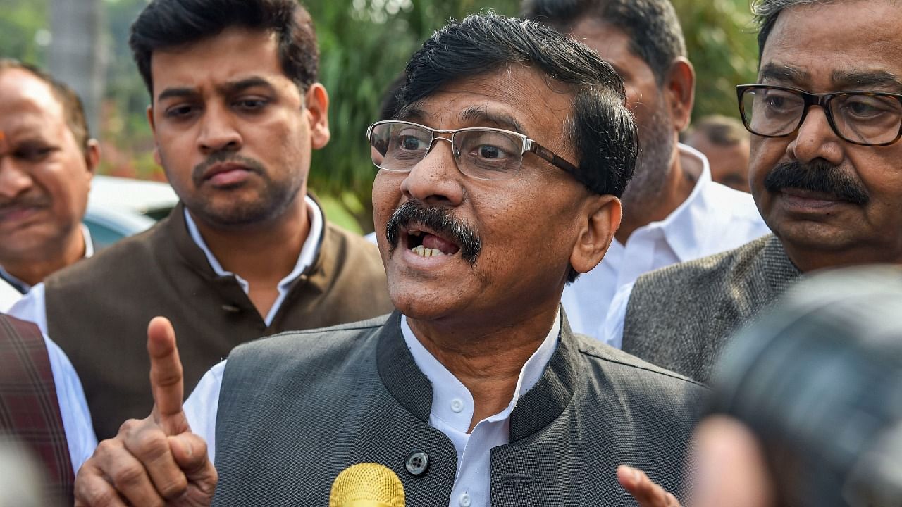 Shiv Sena MP Sanjay Raut. Credit: PTI Photo