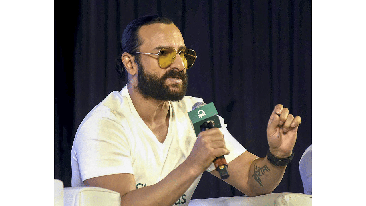 Actor Saif Ali Khan. Credit: PTI Photo