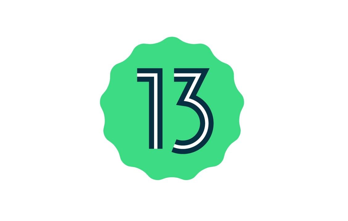 Android 13 logo. Credit: Google