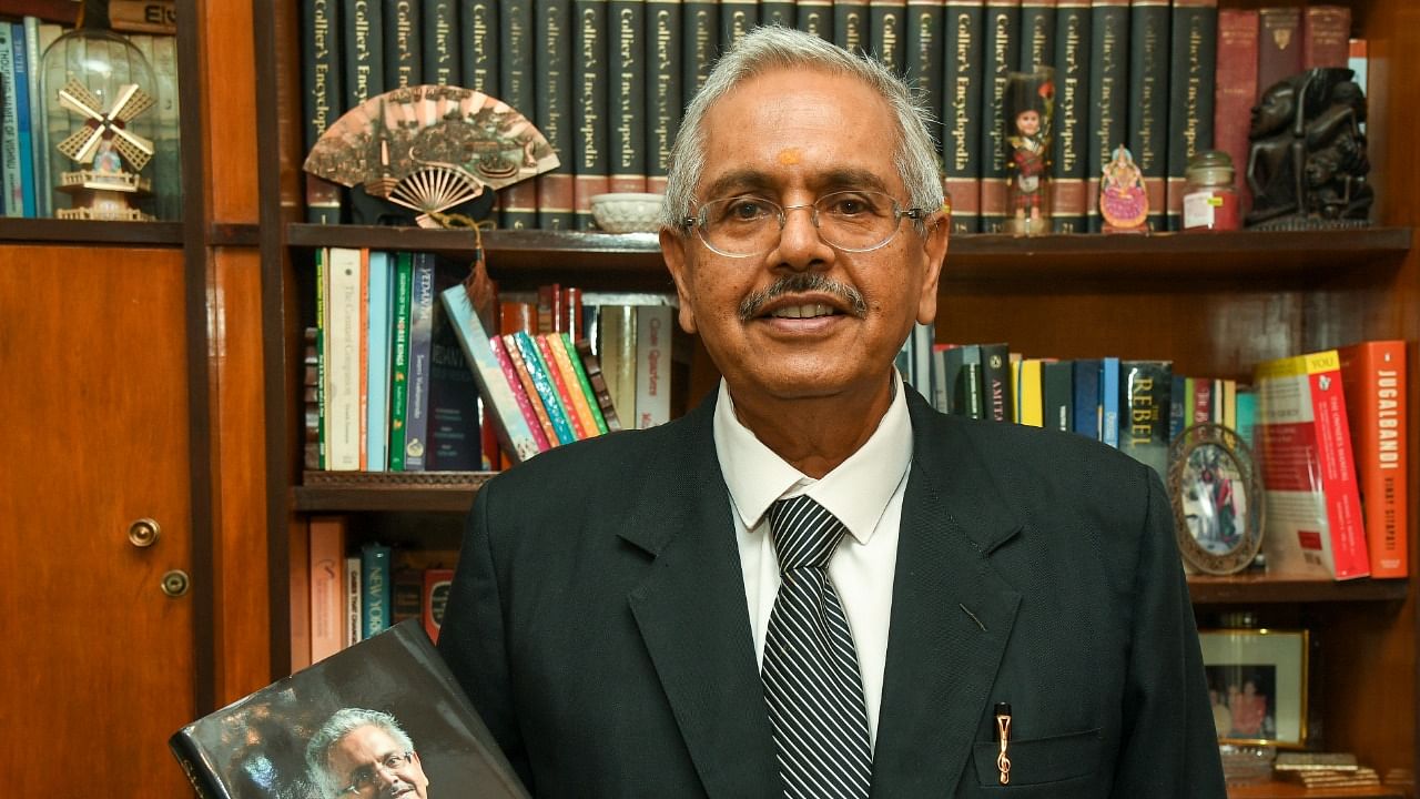 Senior advocate S S Naganand. Credit: DH File Photo