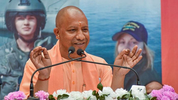 Uttar Pradesh interim CM Yogi Adityanath. Credit: PTI File Photo