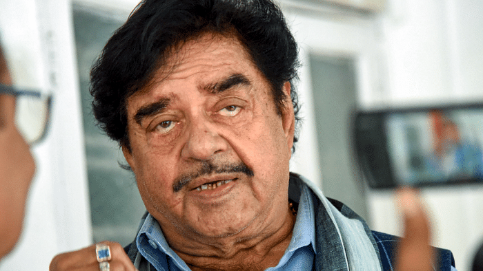 TMC candidate for by-election to the Asansol Lok Sabha constituency Shatrughan Sinha. Credit: PTI Photo