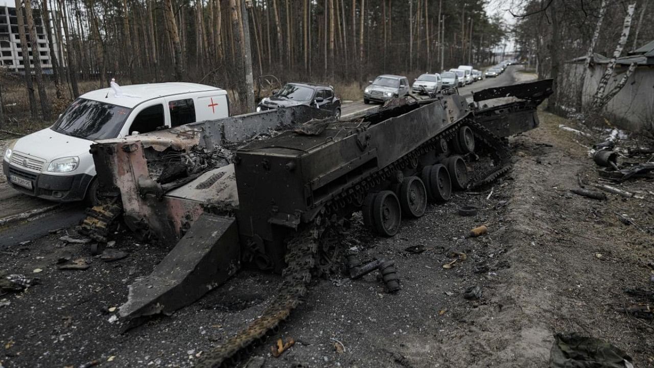 The Red Cross confirmed a humanitarian aid convoy trying to reach the city had not been able to enter. Credit: AP Photo