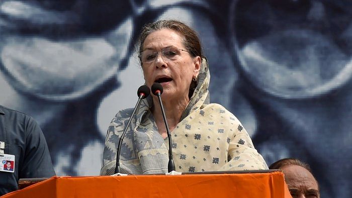 Congress President Sonia Gandhi. Credit: PTI Photo