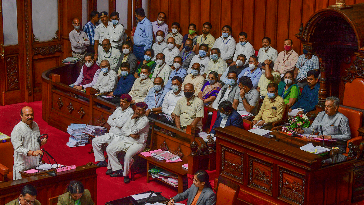 Karnataka Assembly. Credit: DH Photo