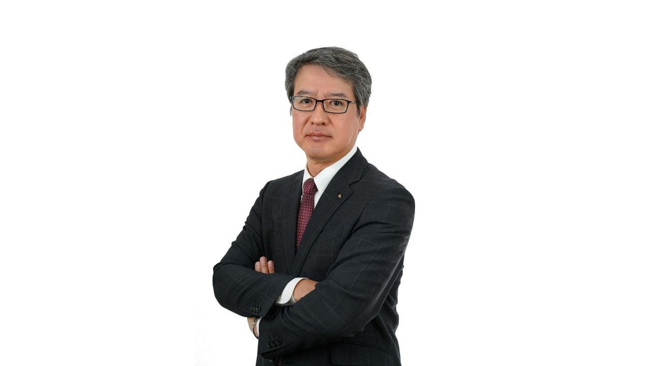 Hisashi Takeuchi as CEO of Maruti Suzuki. Credit: PTI Photo