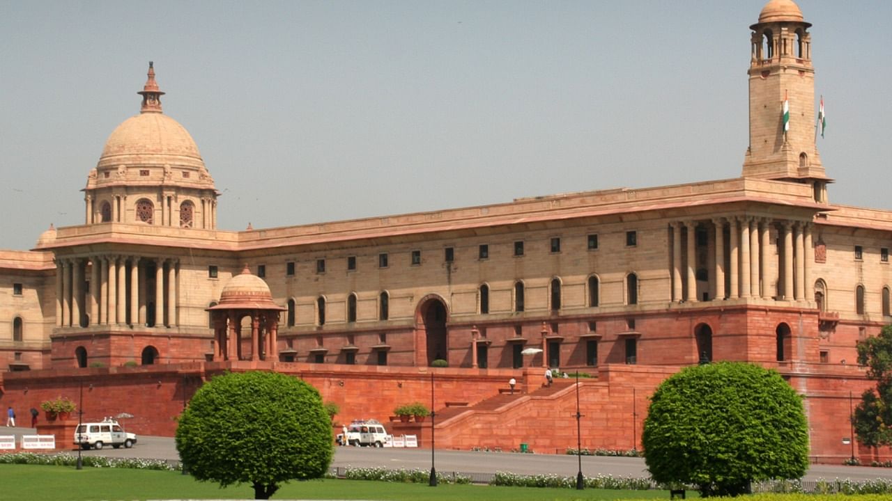 A view of the Indian Parliament. Credit: iStock Photo