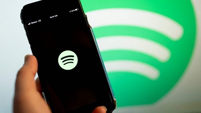 Spotify said its trial with Google was part of a "multi-year agreement," without elaborating. Credit: Reuters Photo