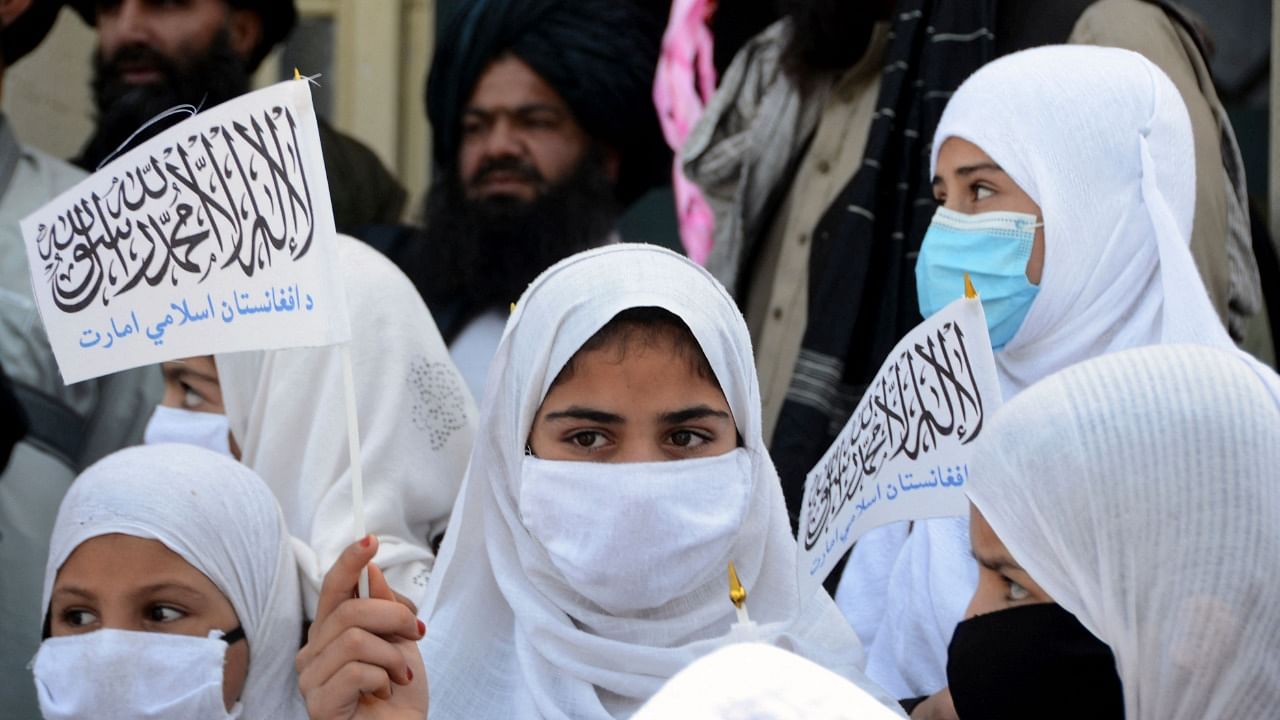 School students in Afghanistan. Credit: AFP Photo