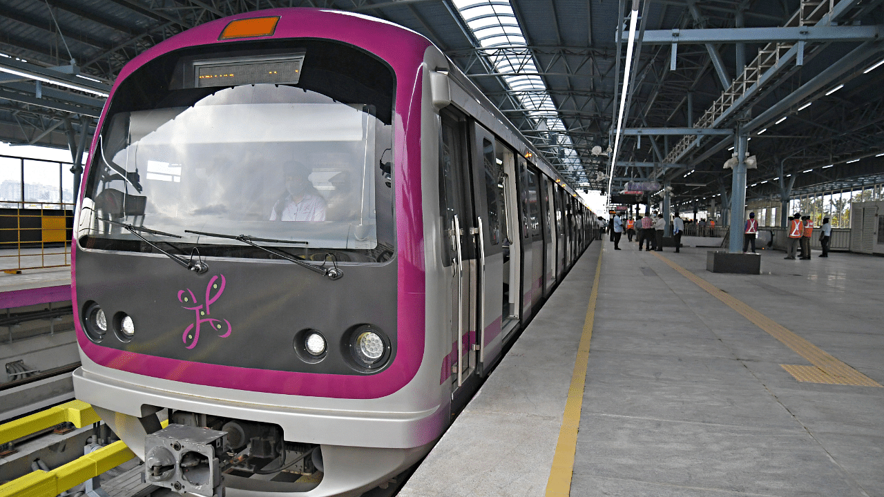 Purple Line metro. Credit: DH Photo