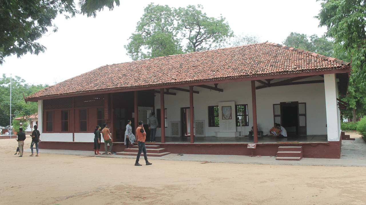 Sabarmati Ashram. Credit: DH Photo