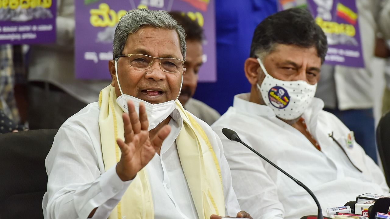 Congress leader Siddaramaiah. Credit: PTI Photo