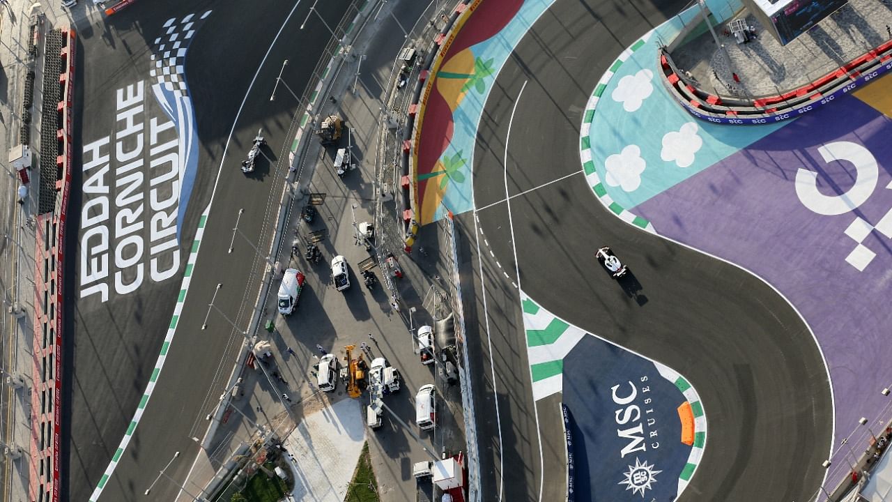 Saudi Arabia Grand Prix - Jeddah Corniche Circuit. Credit: Reuters File Photo