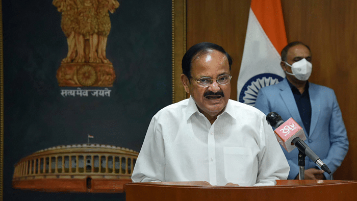 Vice President M Venkaiah Naidu. Credit: PTI Photo