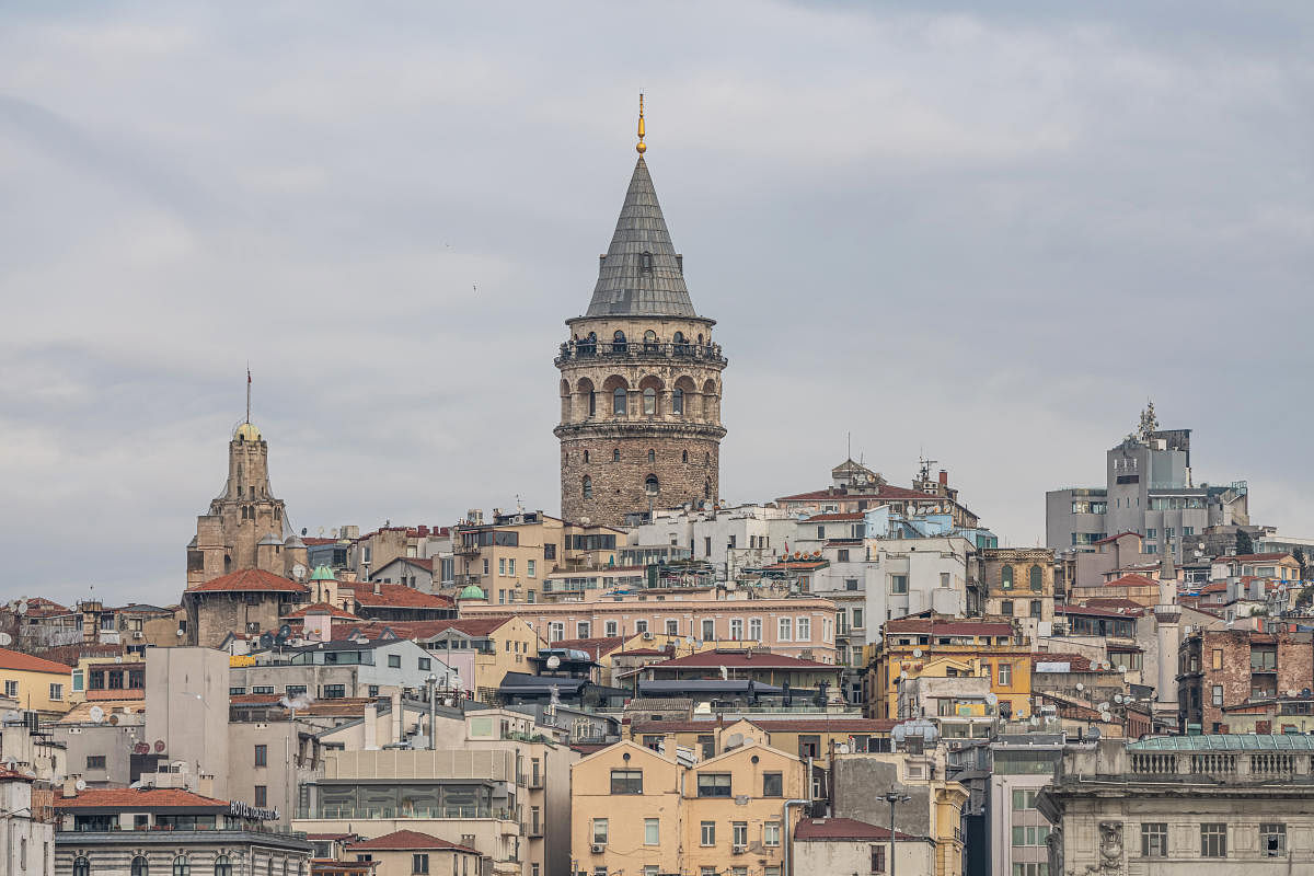 A remote view of Galata Tower in Istanbul, Turkey. PHOTO COURTESY WIKIPEDIA