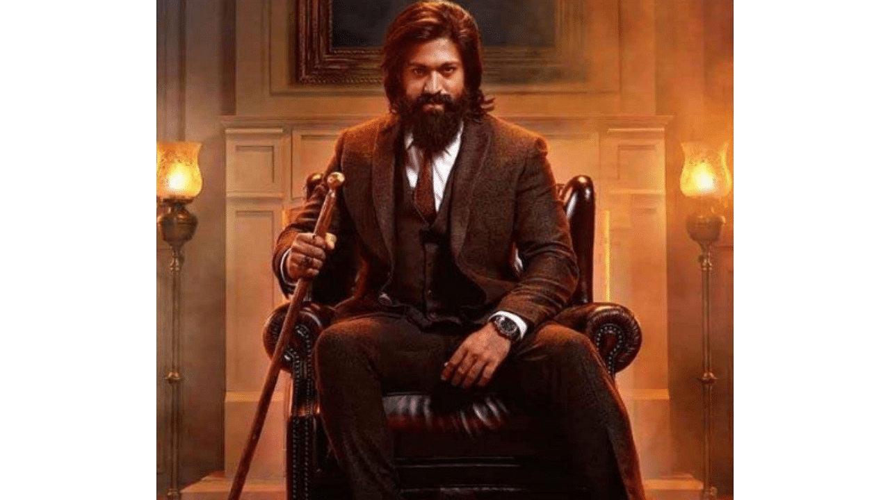 Yash plays the lead role in 'KGF Chapter 2'. Credit: IMDb