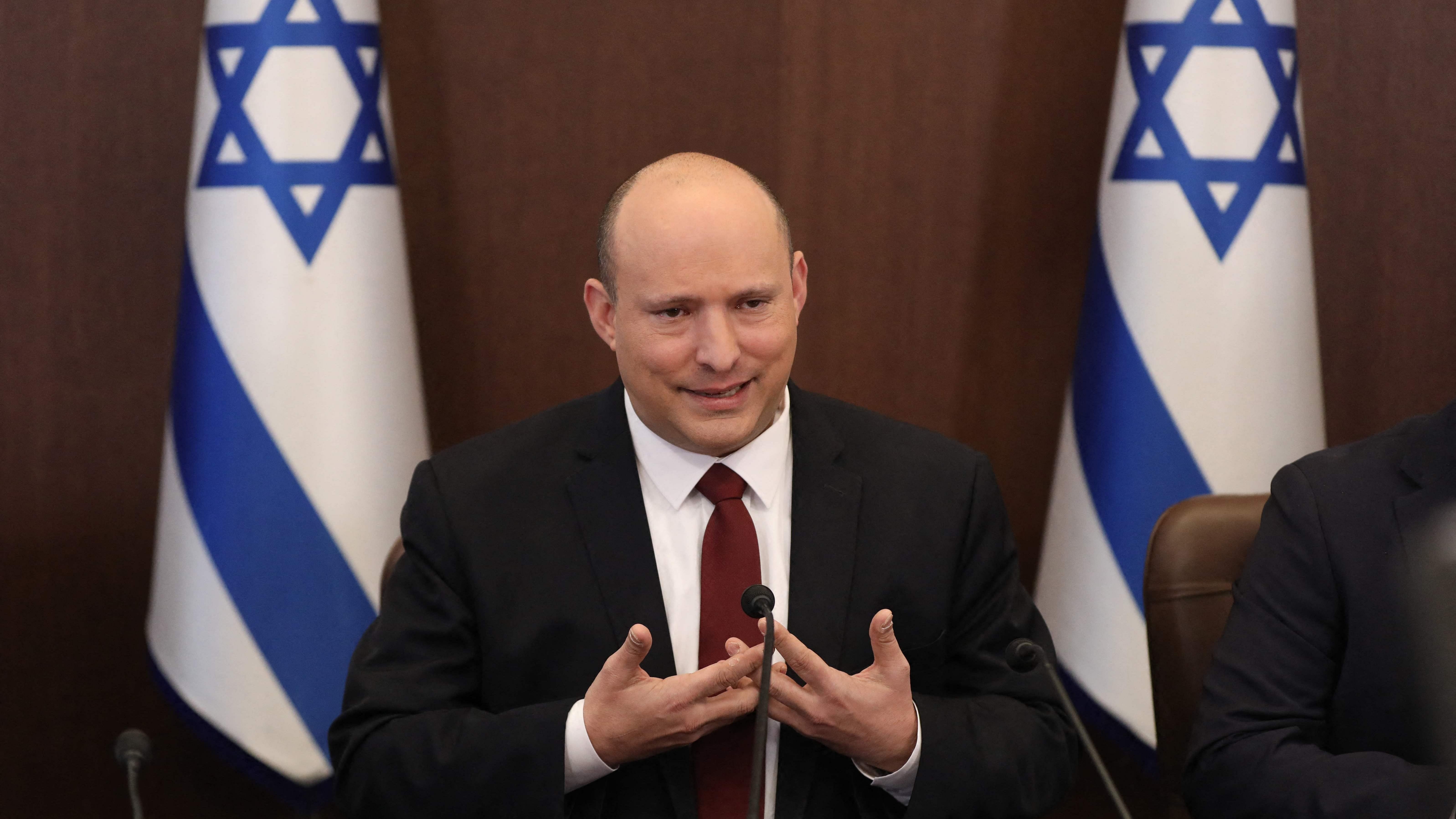 Israeli Prime Minister Naftali Bennett. Credit: AFP Photo