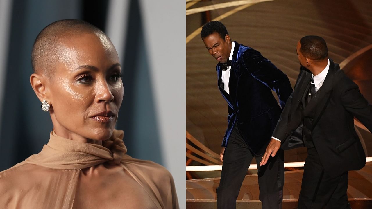 Jada Pinkett Smith (L) was the butt of a joke by Oscars 2022 host Chris Rock which saw the comedian on the receiving end of a slap by Will Smith (R). Credit: Reuters. AFP Photos. 