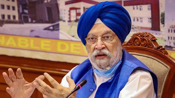 Union Housing Minister Hardeep Singh Puri. Credit: PTI Photo