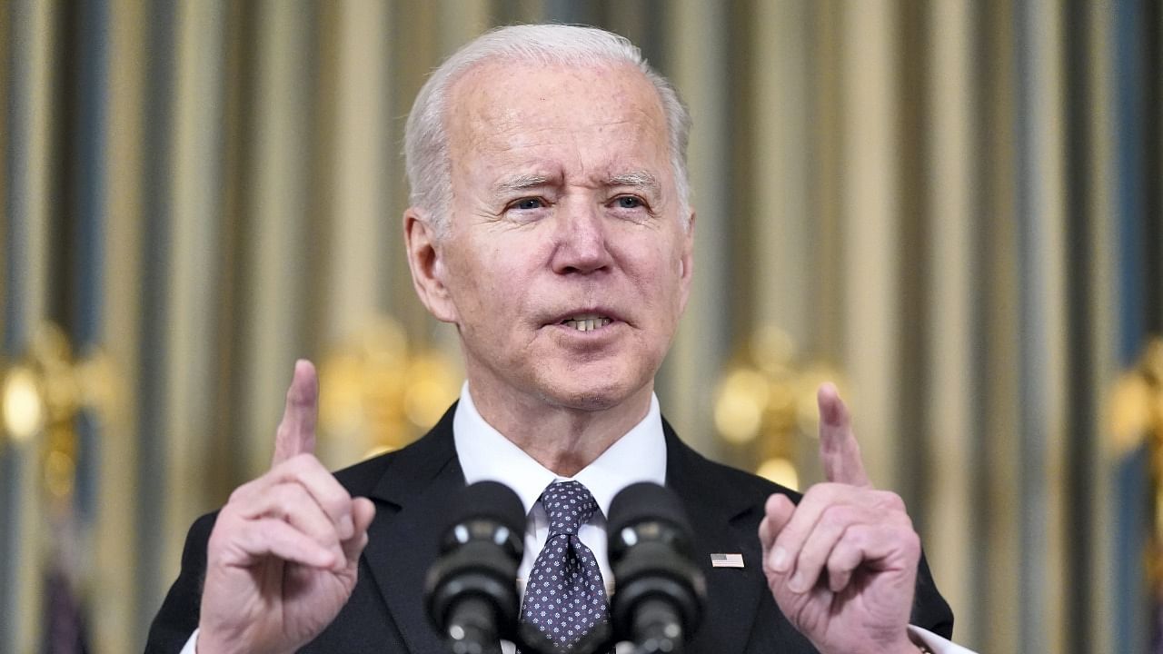 President Joe Biden. Credit: AP/PTI Photo