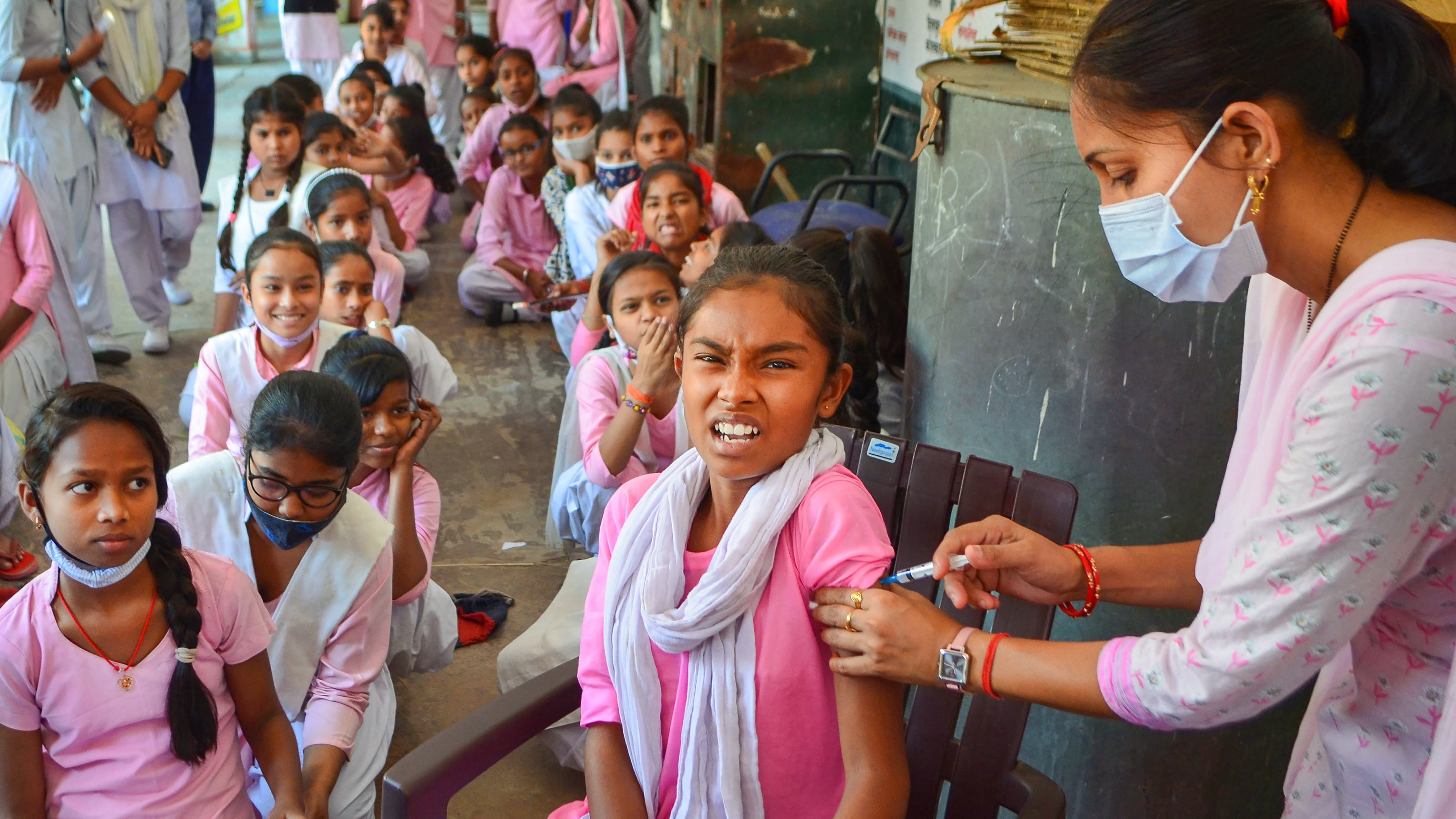 The number of Covid vaccine doses administered in the country so far has exceeded 183.53 crore. Credit: PTI File Photo