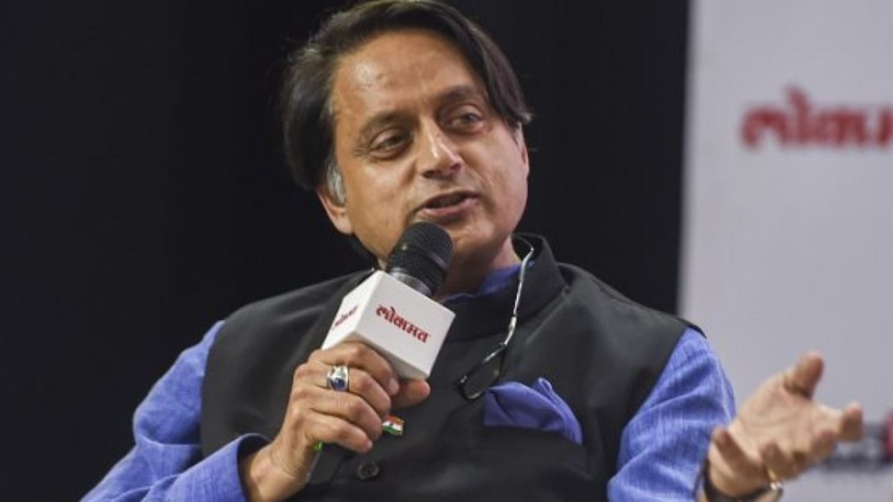 Shashi Tharoor file photo. Credit: PTI Photo