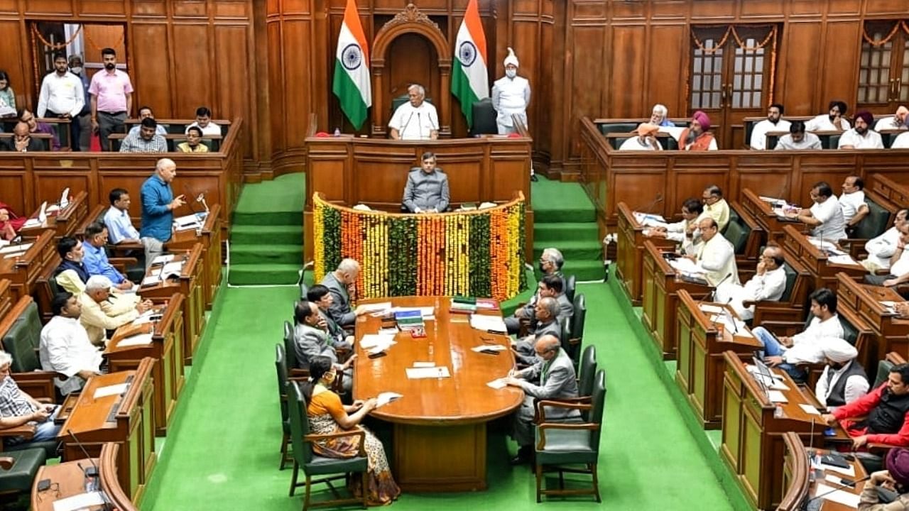 The Delhi Legislative Assembly. Credit: IANS Photo