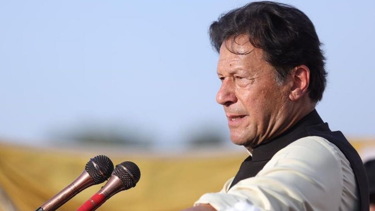 Pakistan's embattled Prime Minister Imran Khan. Credit: IANS