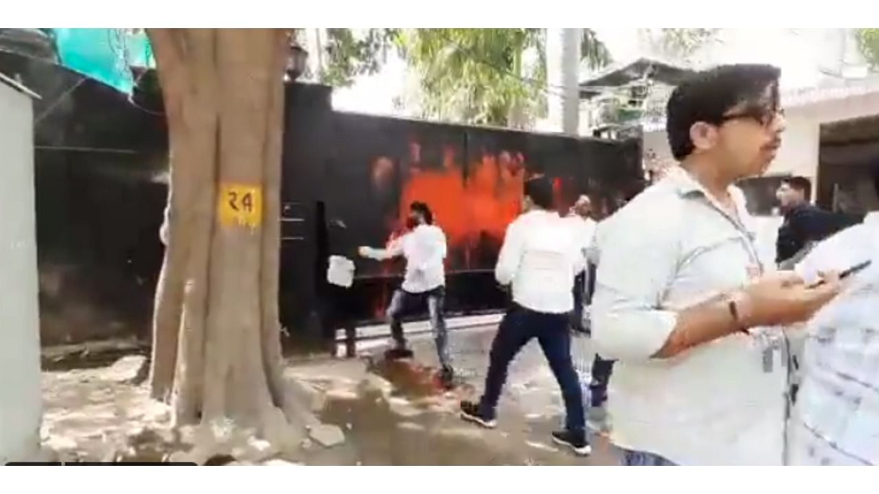 Screengrab of video. Credit: Twitter/@AamAadmiParty 