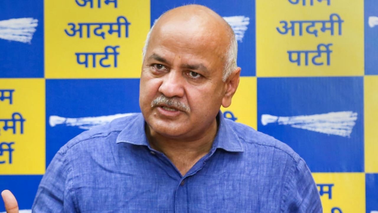 Deputy Chief Minister Manish Sisodia file photo. Credit: PTI Photo