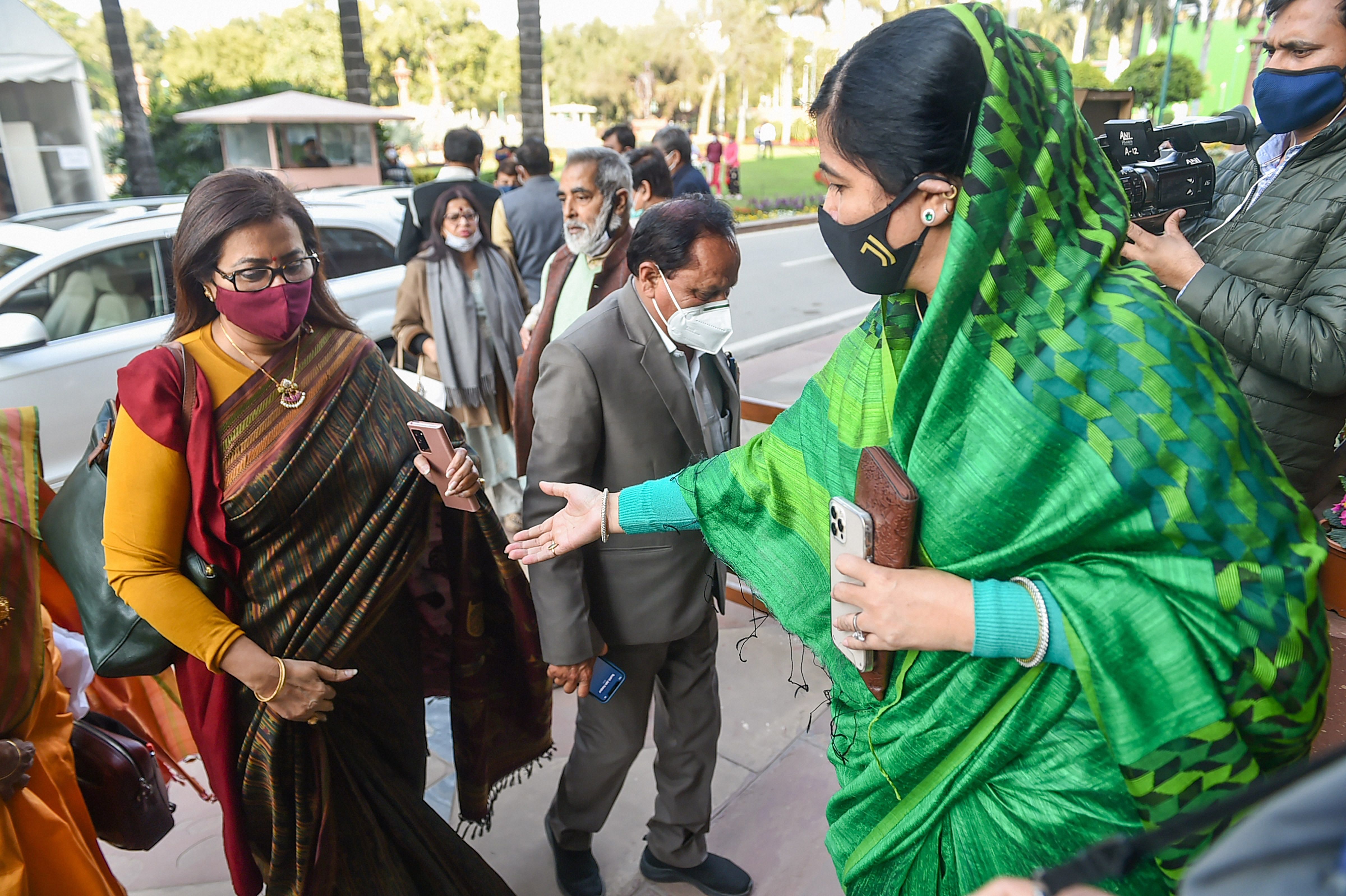 Mandya Lok Sabha member Sumalatha Ambareesh. Credit: PTI Photo