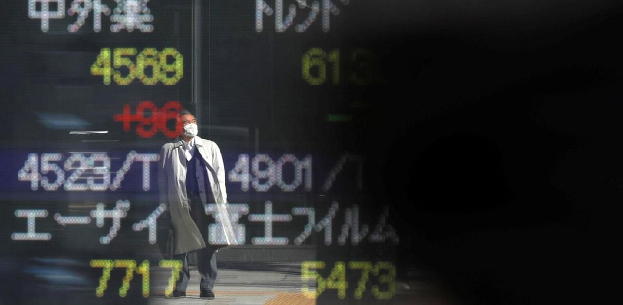 MSCI's broadest index of Asia-Pacific shares outside Japan fe.ll 0.2 per cent, led by a 0.7 per cent drop for Hong Kong's Hang Seng. Credit: Reuters Photo