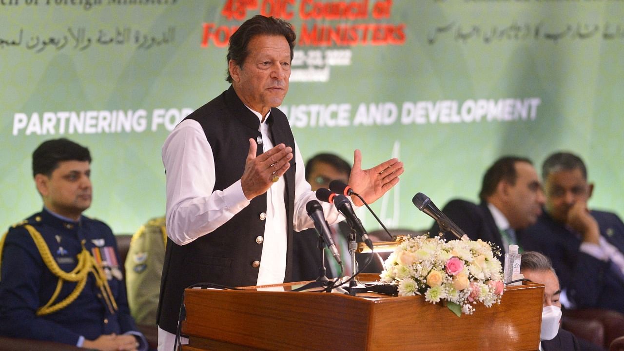 Pakistani Prime Minister Imran Khan. Credit: AFP File Photo
