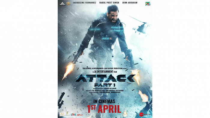 The official poster of 'Attack'. Credit: PR Handout