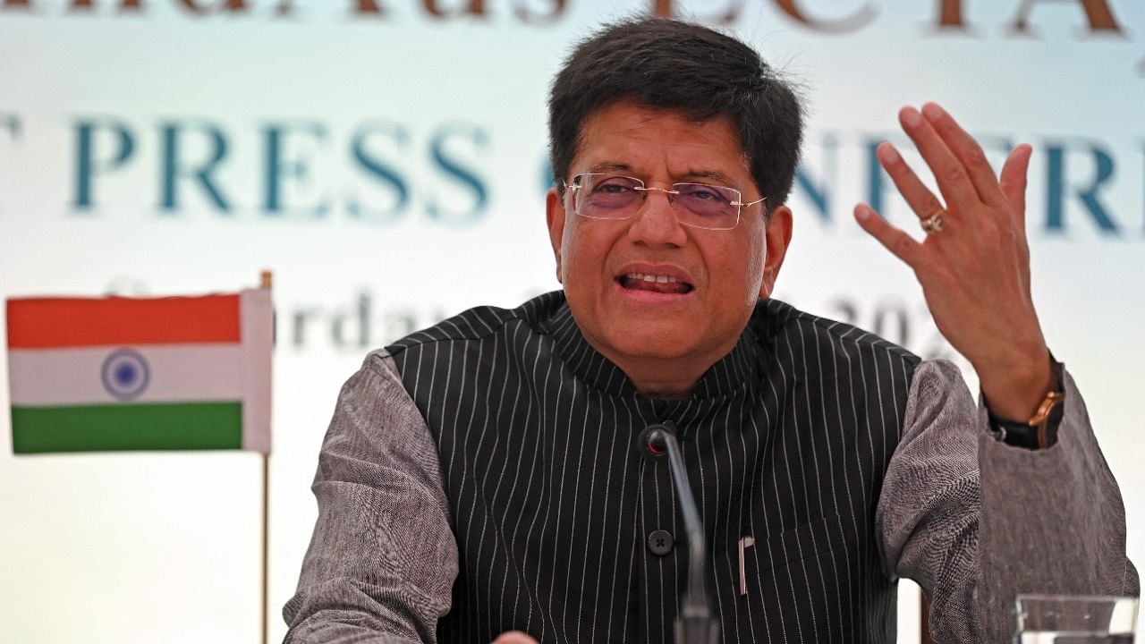 Union Commerce Minister Piyush Goyal. Credit: AFP File Photo