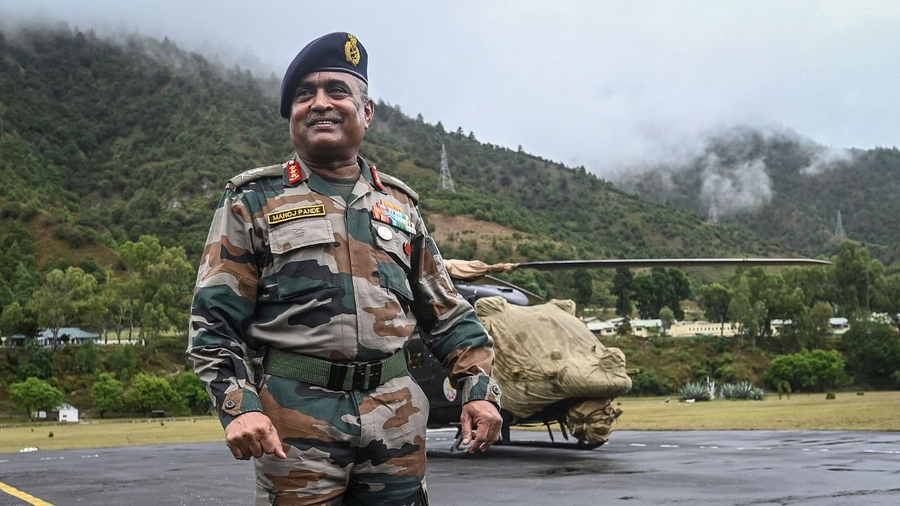Lieutenant General Manoj Pande. Credit: PTI file photo