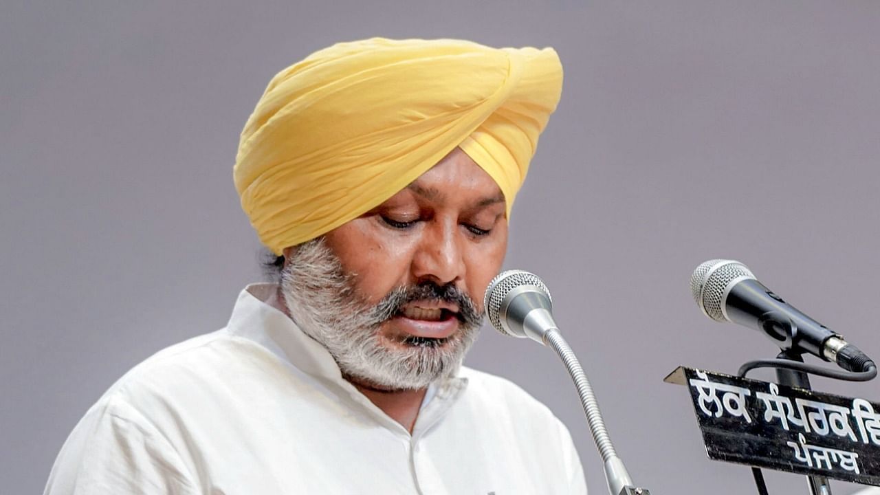 AAP Punjab chief Harpal Singh Cheema. Credit: PTI File Photo