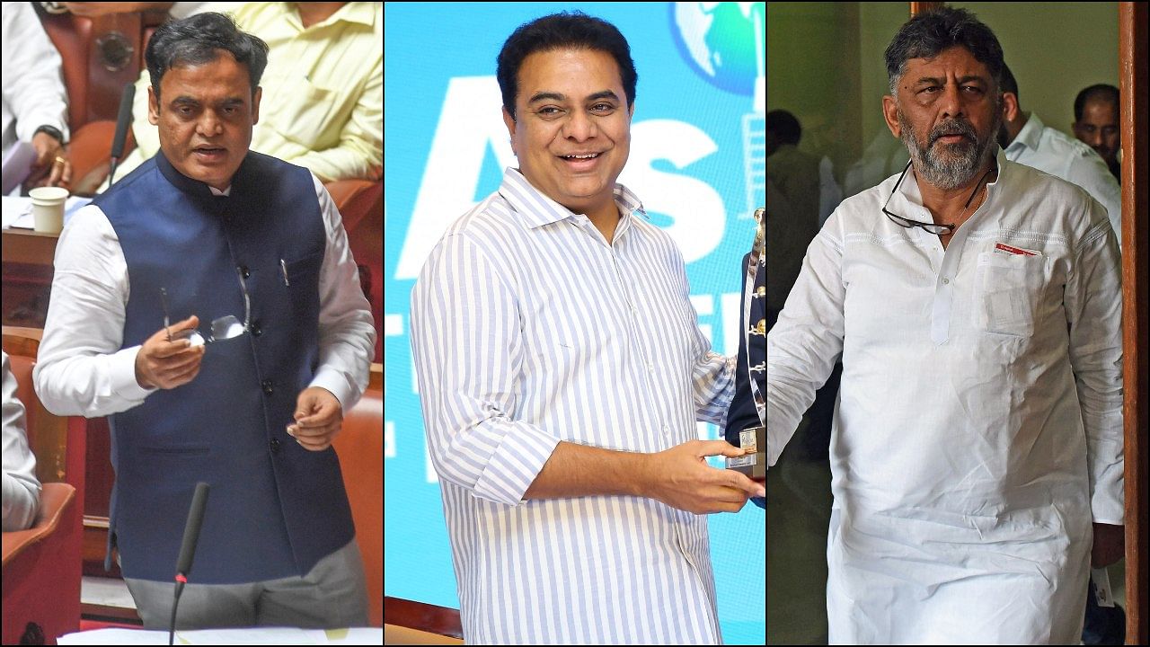 Ashwath Narayan on Monday said that Karnataka is not “in the rat race with other states”, in what was a jibe at his Telangana counterpart KT Rama Rao and DK Shivakumar. Credit: DH Photos